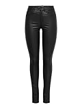 ONLY Onlroyal HW SK Rock Coated PIM Noos, Vaqueros Skinny Mujer, Gris (Black), W27/L32 (Talla del Fabricante: Small)