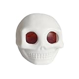 Apretar bolas de calavera, juguete para apretar calavera - Juguete sensorial de calavera que hace estallar los ojos | Juguete para amasar con efecto llamativo para autobús escolar, aula, dormitorio, v