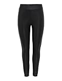 ONLY NOS Mujer Onlcool Coated Legging Noos Leggings Not Applicable, Negro (Black Black), 40 (Talla del Fabricante: Medium)