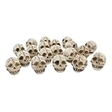 Estatuilla De Calavera Decorativa - Set De 20 Piezas Decoración De Calavera Para Hogar,Juguetes Para Bromas Manualidades Accesorios Para Cosplay Casa Embrujada Decoración De Mesa Estantería Hogar