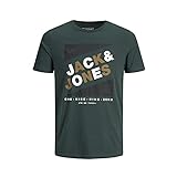 Camiseta JACK&JONES Niño 12A Verde Oscuro 12184840 JCODEFENDER tee SS Crew Neck FST JR