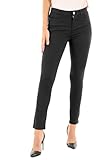 Morgan Pantalón slim talle estándar Negro 40