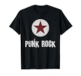 Camiseta punk rock con la estrella punk rock Camiseta
