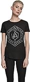 MERCHCODE Ladies Linkin Park Oml Fit tee Camiseta, Color Negro Y Verde Oliva, XS para Hombre