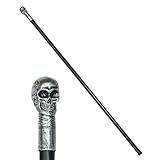 W WIDMANN MILANO Party Fashion, Teschio Stick, Diseño único con calavera en relieve, materiales duraderos, versátil para Halloween, comodidad ergonómica, fácil mantenimiento