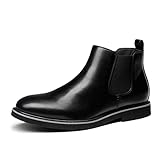 Bruno Marc Botas de hombre Chelsea Botas Botines Botas, Negro , 47 EU