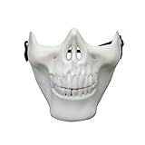 Holibanna máscara de Esqueleto de Calavera máscara de Halloween Decorativa de plástico máscara de Miedo Accesorios de Fiesta de Disfraces