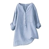 Oferta Flash del Dia Mujer Camisetas Calaveras Mujer Blusas Media Manga Ropa Verano Tallas Grandes Mangas Larga Blusa Lentejuelas Fiesta Camiseta De Esqueleto Flores Anchas Blanca Estampada Azul