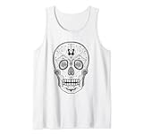 Calavera Mandala Hallowen Camiseta sin Mangas