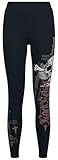 Rock Rebel by EMP Mujer Leggins Negro S