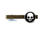 Bloody devil Clip de corbata de calavera para novio, regalo de cráneo, joyería de fiesta, clip de corbata de calavera, clip de corbata de miedo, joyería para hombre, regalo de amor