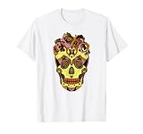 Catrina Calavera con Flores Camiseta