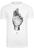 Famous Stars and Straps Hombre FMS Sign tee – Camiseta, Hombre, FMS Sign tee, Blanco, Small
