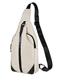 Waterfly Mochila Cruzada Mochila Bandolera Pecho Bolso de Hombro Pequeño para Ciclismo Deportivo Viaje Hombre y Mujer