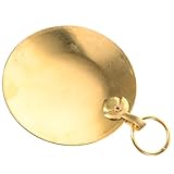 MUSISALY Vintage Bagua Espejo de cobre chino Feng Shui decoración de pared para el hogar y la oficina pequeño espejo redondo para acentos elegantes y aplicación versátil