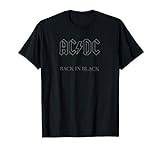 AC/DC - Back in Black Album Artwork Camiseta