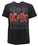 Camiseta AC DC Black Ice RACBI… - Negra 100% Algodón, Negro , Large