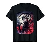 Anime gótico cráneo niña esqueleto mujer fantasía otaku Camiseta