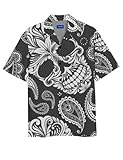 JACK & JONES Shirt Jorfernando Resort-Camiseta SS SMU, Negro, XL Hombres