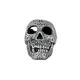 CLASSIC Calavera - Adorno de Calavera para Acuario, 112 x 158 x 108 mm