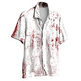 Camisa de Halloween para hombre, diseño de calavera con estampado 3D, camisas de manga corta para hombre, camisas de manga corta para hombre, camisa de calavera, camiseta de manga corta para hombre
