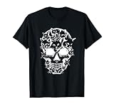 Cabeza De Gato Calavera De Gato Regalo De Calavera Camiseta