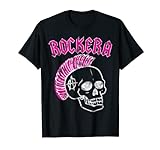 Rockera Mujer, Rockera Calavera Camiseta