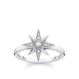 Thomas Sabo anillo estrella plata plata de ley 925 TR2299-643-14-54