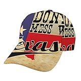通用 Gorra de béisbol Snapback-Hat para hombres y niñas - Hip-Hop Summer Trucker Cap, Bandera de México con calavera de azúcar, color negro, Talla única
