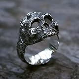 Anillo de Calavera de Moda para Hombre, Anillo de Plata 925, joyería para Fiesta, Regalo, Tallas 7, 13 y 11, Plata