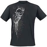 Spiral - Bat Curse - Camiseta con Estampado Frontal - Negro - L