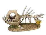 Nobby Aqua Ornaments - Esqueleto de pez Monstruo, 22,8 x 8,5 x 13 cm, 1 Unidad