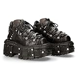 New Rock Botines Piel Militar Original Plataforma M.TANK106-C2 (Numeric_39)