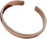 Wonder Care Pulsera de cobre puro para mujeres y hombres Cobre Kada para hombres Banda magnética de cobre con estuche de terciopelo y caja de regalo