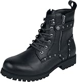 Rock Rebel by EMP Hombre Botas Moteras Negro EU44