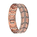 Pulsera Magnética Para Hombre | Pulseras De Cobre Magnéticas Para Hombre | Brazalete Ajustable Para Energía Salud Ejercicio Cumpleaños Oficio Actividades Laborales