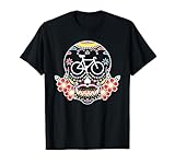 Ciclismo Flores Calavera Bici - Ciclista Bicicleta Camiseta