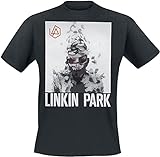 CHABA Linkin Park Men's Living Things T-Tshirt Camisetas y Tops Black(Large)