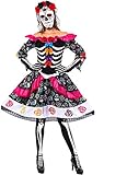 Spooktacular Creations Día de la mujer Día Los muertos Spanish Spanish Juego para Halloween Lady Dress Up Party, Dia Los Muertos (Medium)