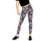 ZZ DISFRAZZES | Leggins de Calaveras Catrina para niña (10-12 años)
