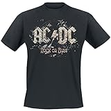 AC/DC Rock or Bust – Camiseta de, Hombre, Rock or Bust, Negro, Small
