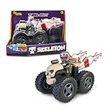 Swap Riders - Quad Skeleton, vehículo de Juguete con diseño de Calavera, con 1 Figura de un Rider, más de 12 Piezas Intercambiables, para niños y niñas Desde 4 años, Famosa (WAP01400)