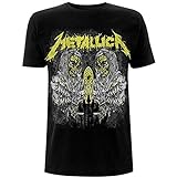 Metallica Sanitarium_Men_bl_TS:1XL Camiseta, Negro (Black Black), X-Large para Hombre