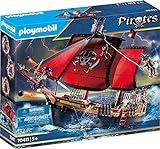 Playmobil Pirates 70411 Playset Barco Pirata Calavera, A partir de 5 años, Exclusivo en Amazon